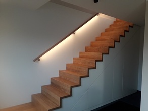 Treppe mit Stauraum