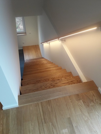 Treppe mit Stauraum